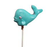 Blue Whale Milk White Chocolate Lollipop Sucker 2.0oz